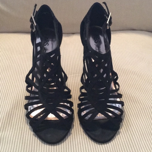 ABS Allen Schwartz Open Toe Ankle Strap Pump - Picture 5 of 7